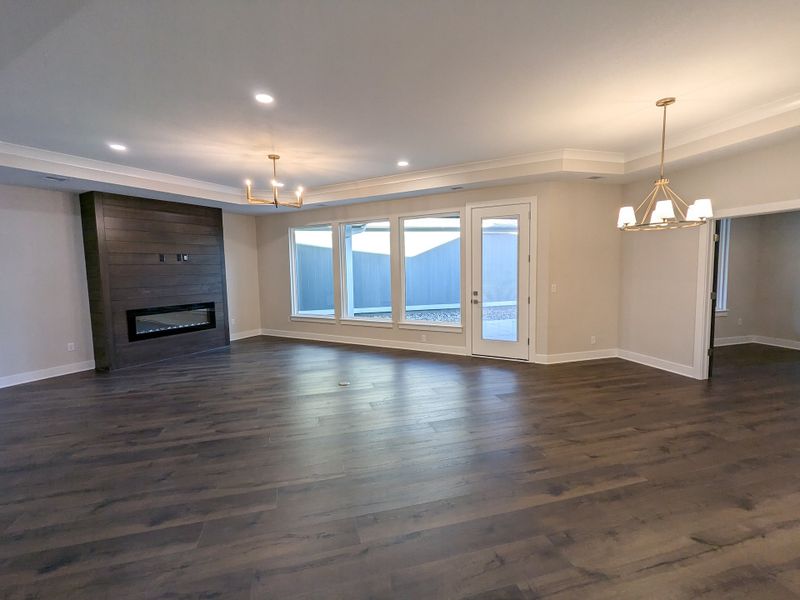 Spacious, unfurnished interior of a new home in The Courtyards at The Heritage, Andover (Image 8). Spacious, unfurnished interior of a new home in The Courtyards at The Heritage, Andover (Image 8).
