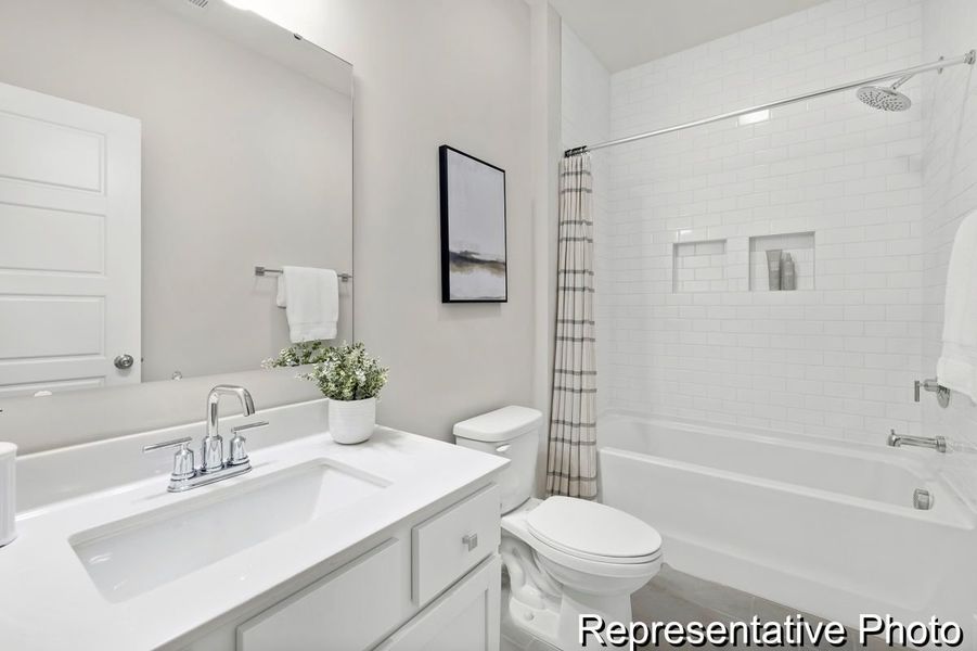Furnished interior view inside a new home in Kensington, China Grove (Image 13).
