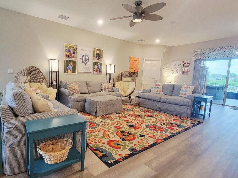 Furnished interior view inside a new home in , Parrish (Image 10).