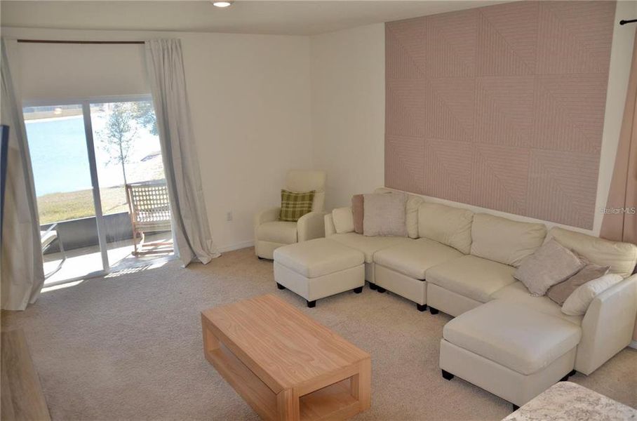 Furnished interior view inside a new home in , Davenport (Image 13).