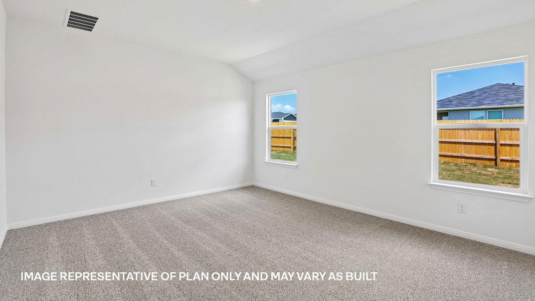 Spacious, unfurnished interior of a new home in Southgrove, Kyle (Image 19). Spacious, unfurnished interior of a new home in Southgrove, Kyle (Image 19).