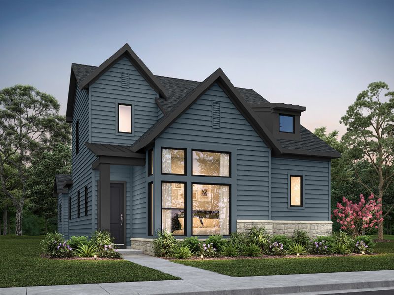 Representative exterior photo of a completed home built from the Marlowe by Tri Pointe Homes in Addison Hill, Charlotte, NC (Image 5).