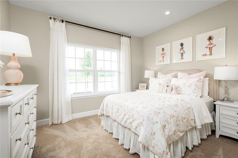Furnished interior view inside a new home in Hammock Oaks, Lady Lake (Image 9).
