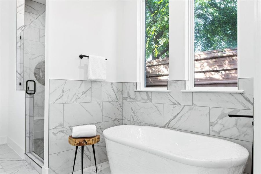 Furnished interior view inside a new home in , Irving (Image 29).