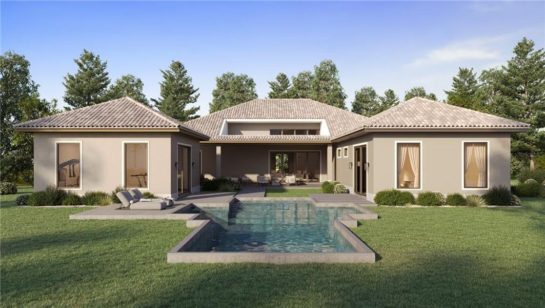 Exterior details and patio area of a home in , Montverde (Image 3).
