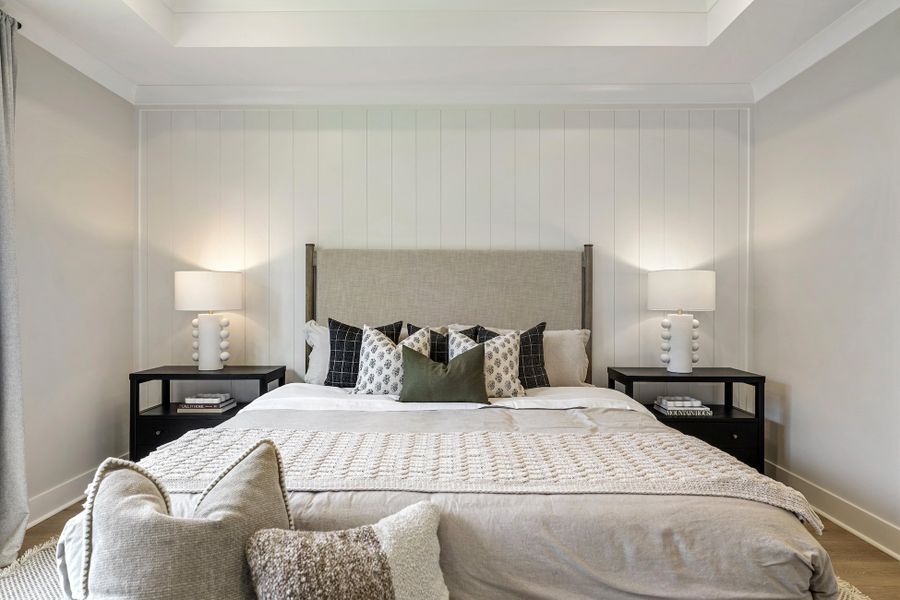Representative furnished interior of a home built from the Savannah by Hunter Quinn Homes in Double Springs, Taylors (Image 35).