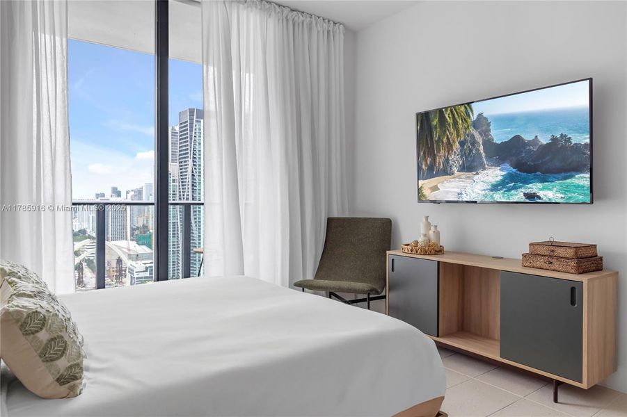 Furnished interior view inside a new home in , Miami (Image 10). Furnished interior view inside a new home in , Miami (Image 10).