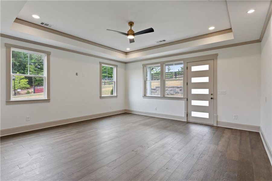 Spacious, unfurnished interior of a new home in , Dacula (Image 71).