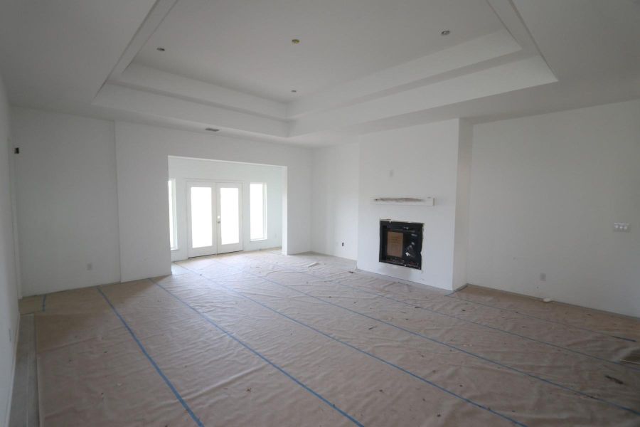 Great room - still under construction! Great room - still under construction!