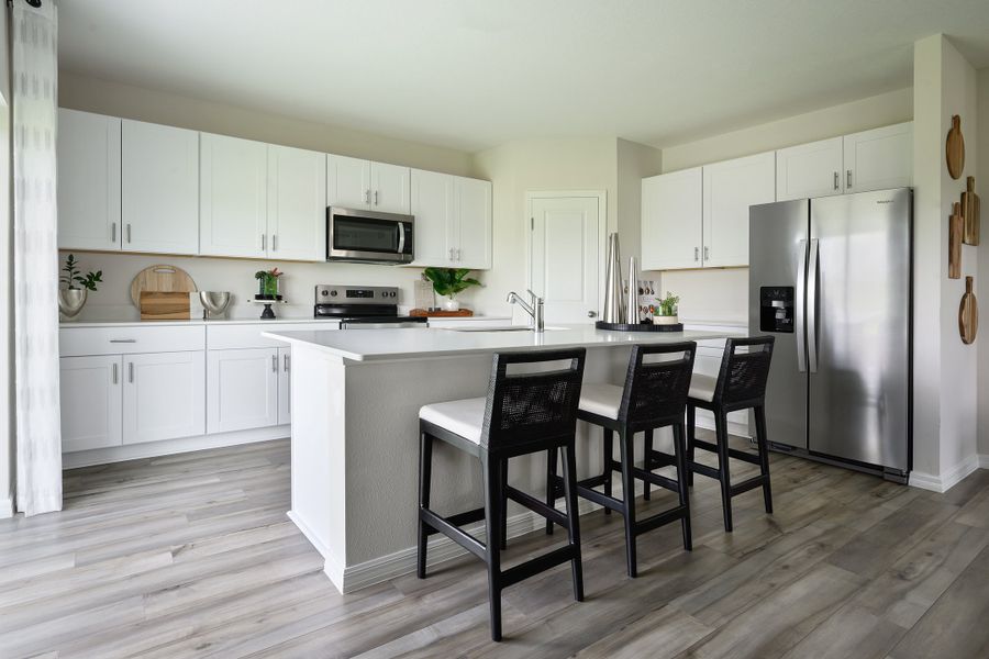 Furnished interior view inside a new home in Crosswinds, Haines City (Image 26).