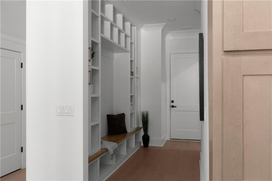 Furnished interior view inside a new home in , Suwanee (Image 13).