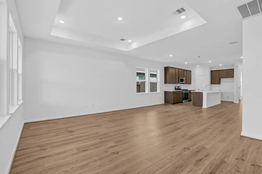 Spacious, unfurnished interior of a new home in Bridge Creek 45s and 50s, Cypress (Image 11). Spacious, unfurnished interior of a new home in Bridge Creek 45s and 50s, Cypress (Image 11).