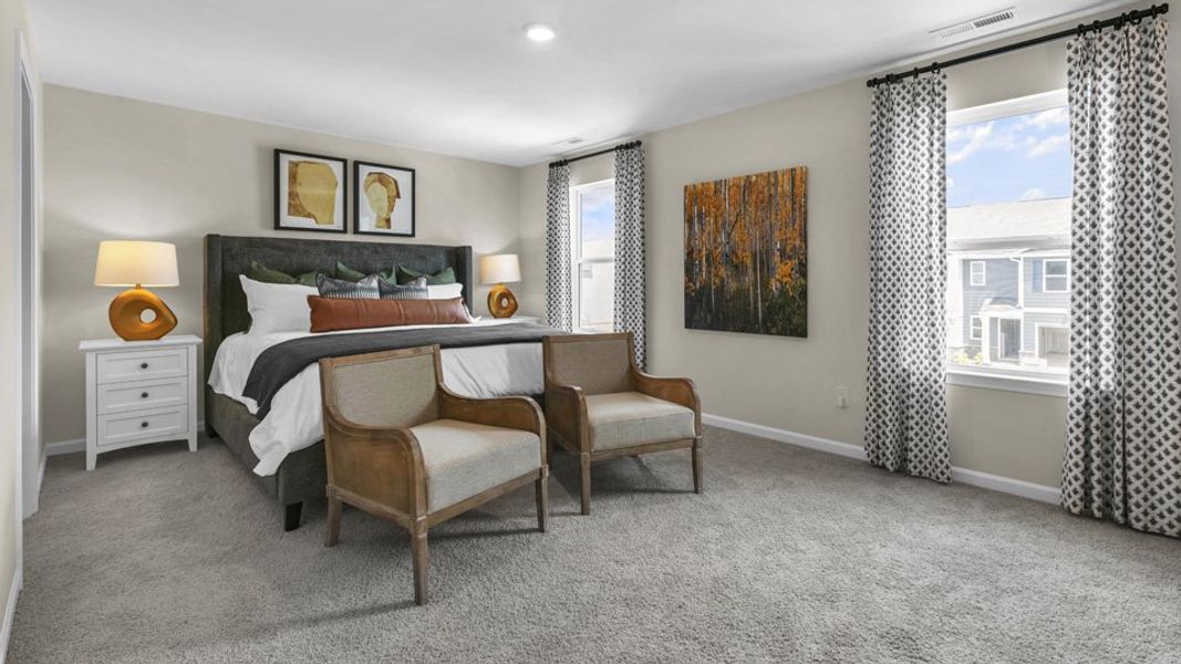 Furnished interior view inside a new home in Wilson's Ridge, Wilson's Mills (Image 24).