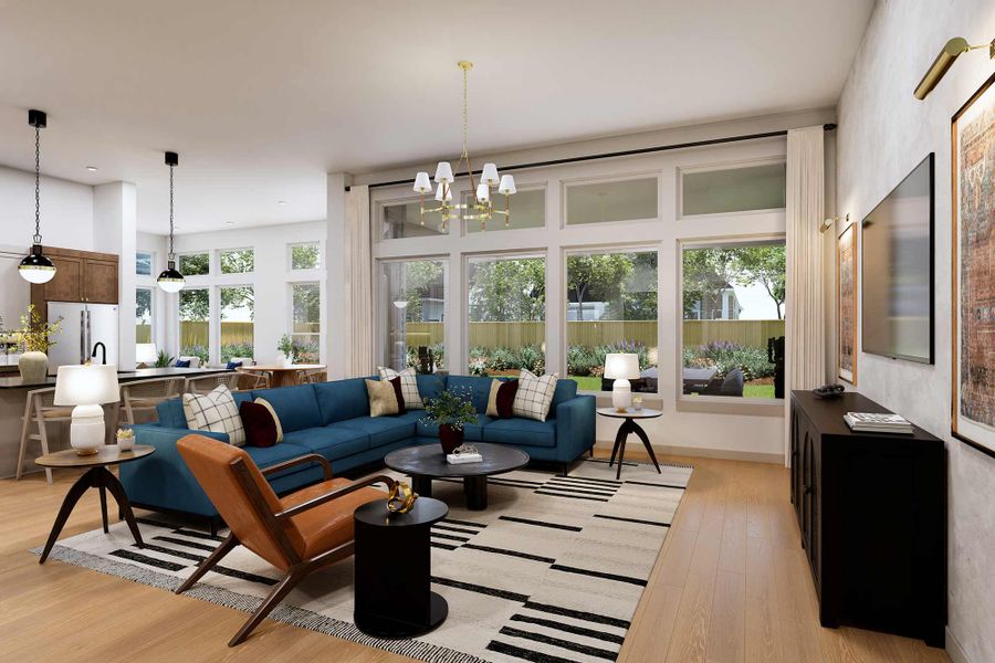 The Springwood - Family Room The Springwood - Family Room