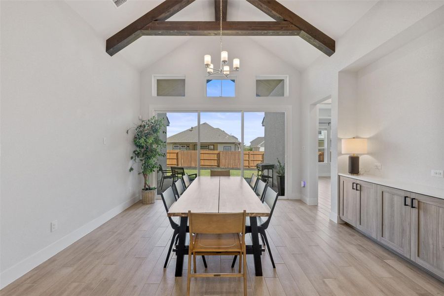 Furnished interior view inside a new home in Sweetwater, Austin (Image 17).