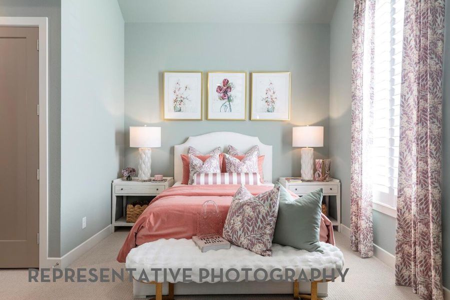 Furnished interior view inside a new home in Kresston, Montgomery (Image 27).