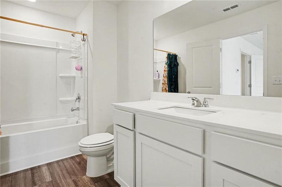 Furnished interior view inside a new home in , Locust Grove (Image 13).