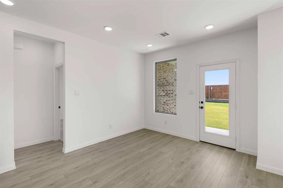 Spacious, unfurnished interior of a new home in Coyote Meadows 50s, Anna (Image 18). Spacious, unfurnished interior of a new home in Coyote Meadows 50s, Anna (Image 18).