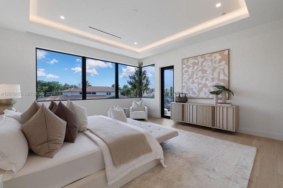 Furnished interior view inside a new home in , Boca Raton (Image 18).