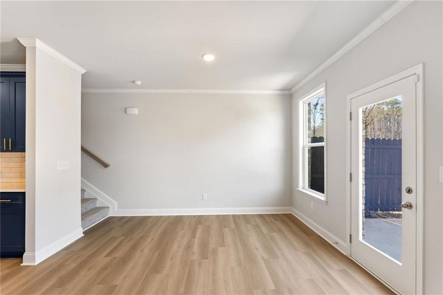 Spacious, unfurnished interior of a new home in Porter Reserve, Decatur (Image 12). Spacious, unfurnished interior of a new home in Porter Reserve, Decatur (Image 12).