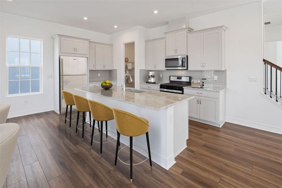Furnished interior view inside a new home in Celebration, Celebration (Image 8).