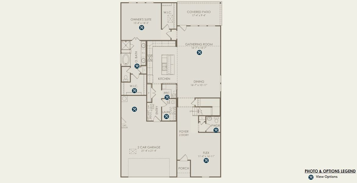 2D floor plan layout for the Wheeler by Pulte Homes in Corley Farms, Boerne, TX (Image 3). 2D floor plan layout for the Wheeler by Pulte Homes in Corley Farms, Boerne, TX (Image 3).