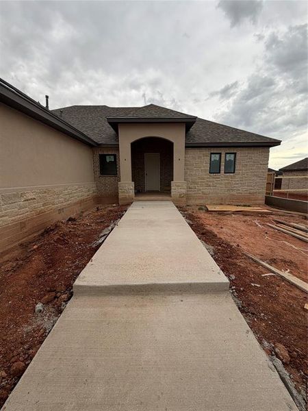 In-progress construction of a new home in , Abilene, TX (Image 28).
