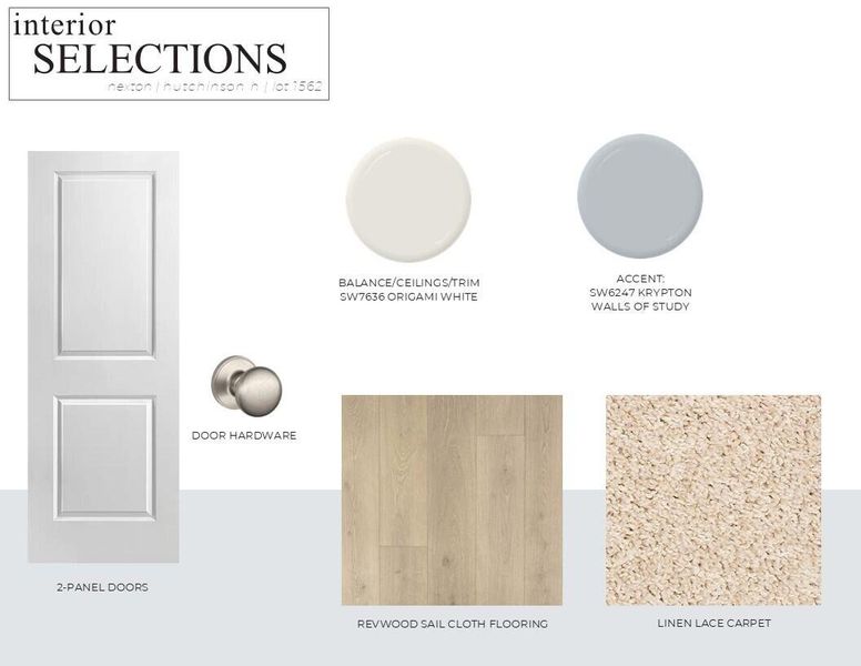Sample of building materials used in homes in Nexton, Summerville (Image 13).