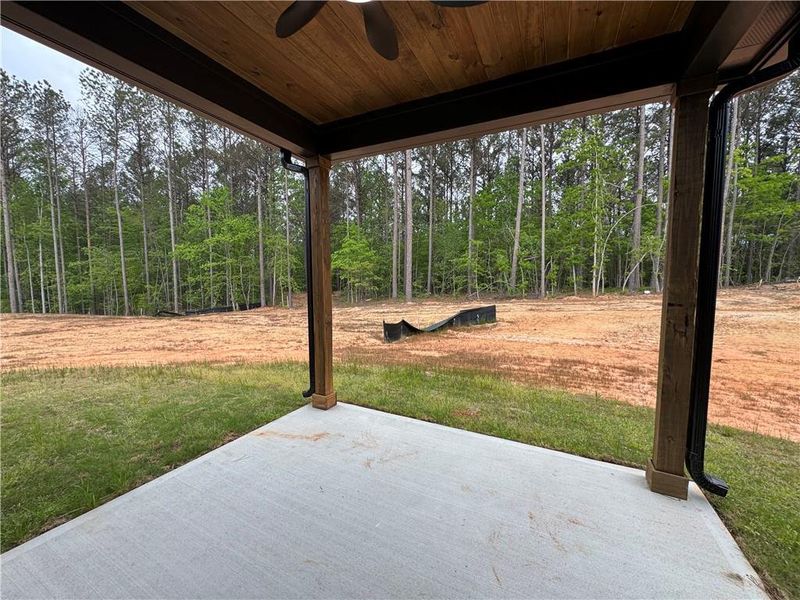 Exterior details and patio area of a home in , Toccoa (Image 12).