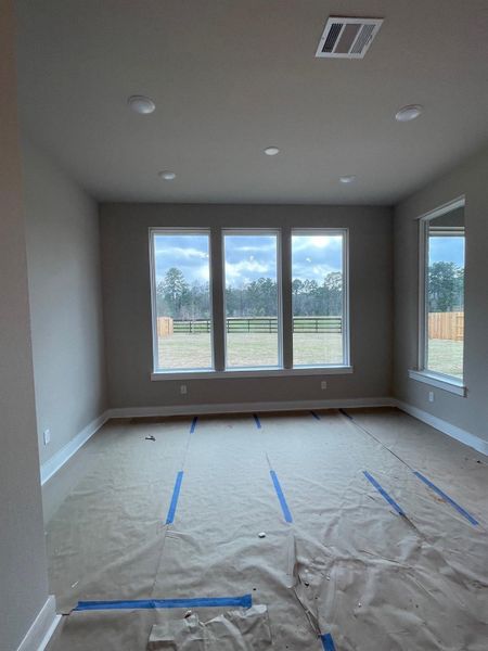 In-progress construction of a new home in Clopton Farms, Montgomery, TX (Image 5).