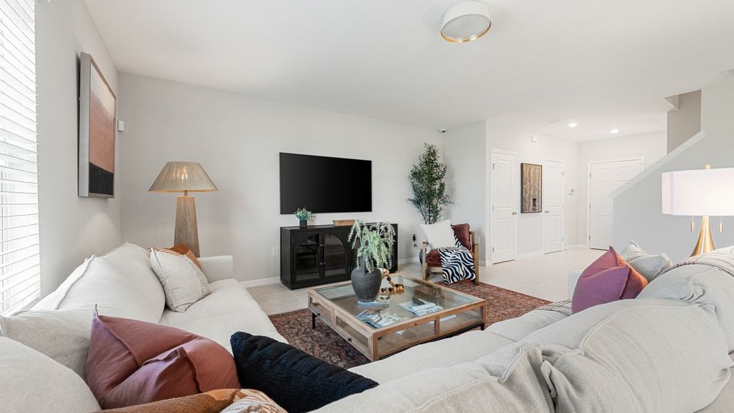 Representative furnished interior of a home built from the Maple by Taylor Morrison in Cove at Coasterra, Palmetto (Image 9).
