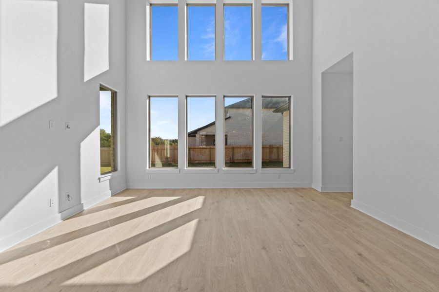 Family Room with soaring ceiling Family Room with soaring ceiling