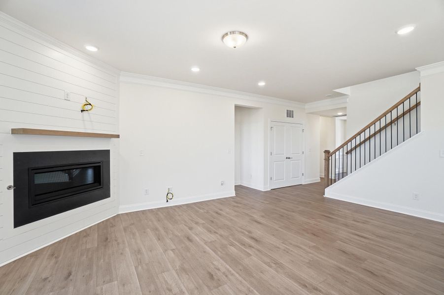 Spacious, unfurnished interior of a new home in Founders Landing | 55+ Community, Gastonia (Image 18). Spacious, unfurnished interior of a new home in Founders Landing | 55+ Community, Gastonia (Image 18).