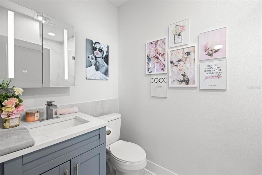 Furnished interior view inside a new home in , Tampa (Image 8).