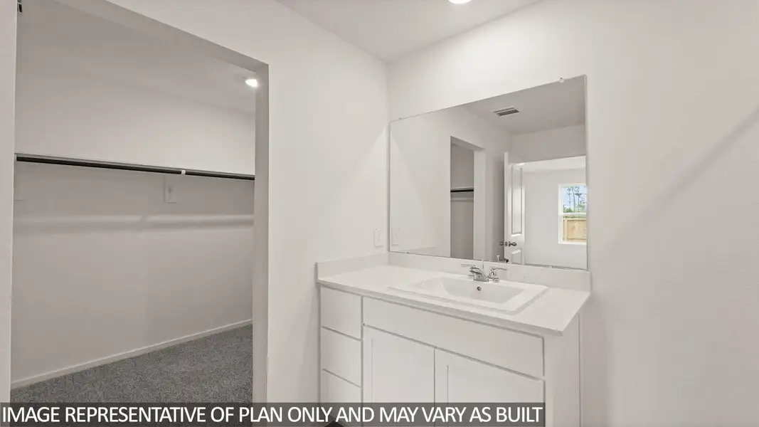 Furnished interior view inside a new home in Porters Mill, New Caney (Image 5).