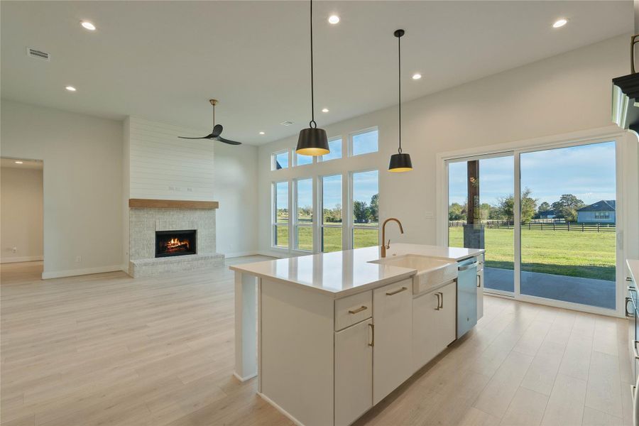 Furnished interior view inside a new home in , Montgomery (Image 5). Furnished interior view inside a new home in , Montgomery (Image 5).