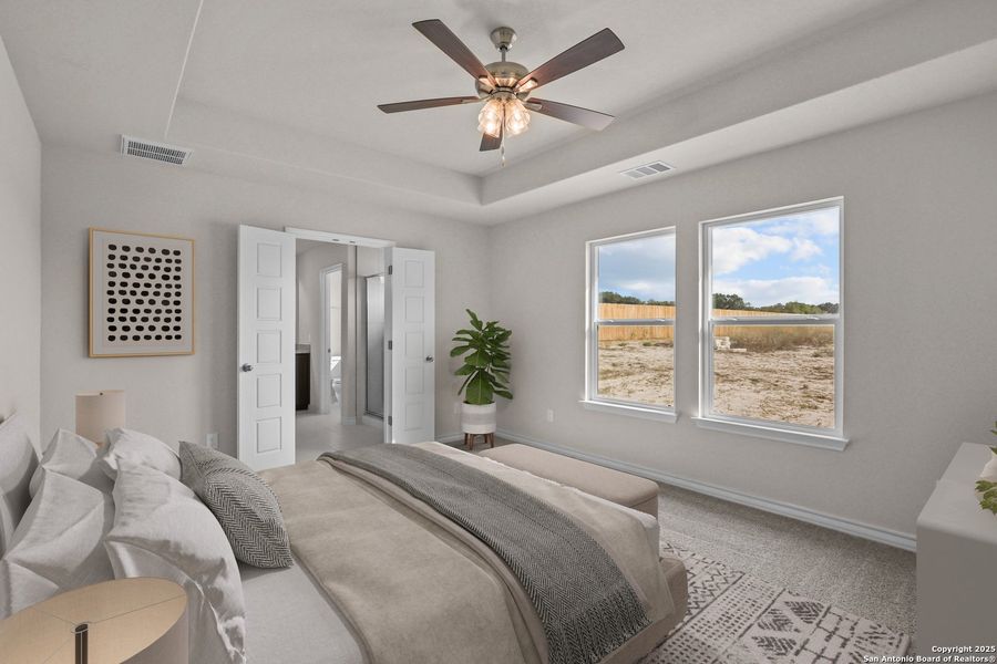 Furnished interior view inside a new home in , Poteet (Image 12).