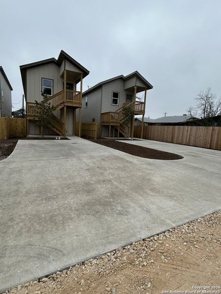 Exterior details and patio area of a home in , San Antonio (Image 4).
