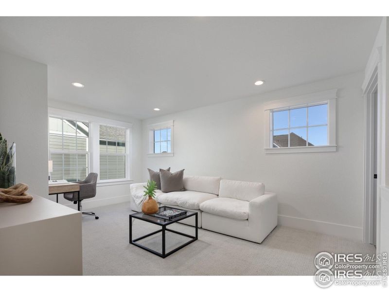 Furnished interior view inside a new home in Westerly, Erie (Image 11).