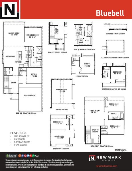 2D floor plan layout of this home in , Iowa Colony, TX (Image 2). 2D floor plan layout of this home in , Iowa Colony, TX (Image 2).