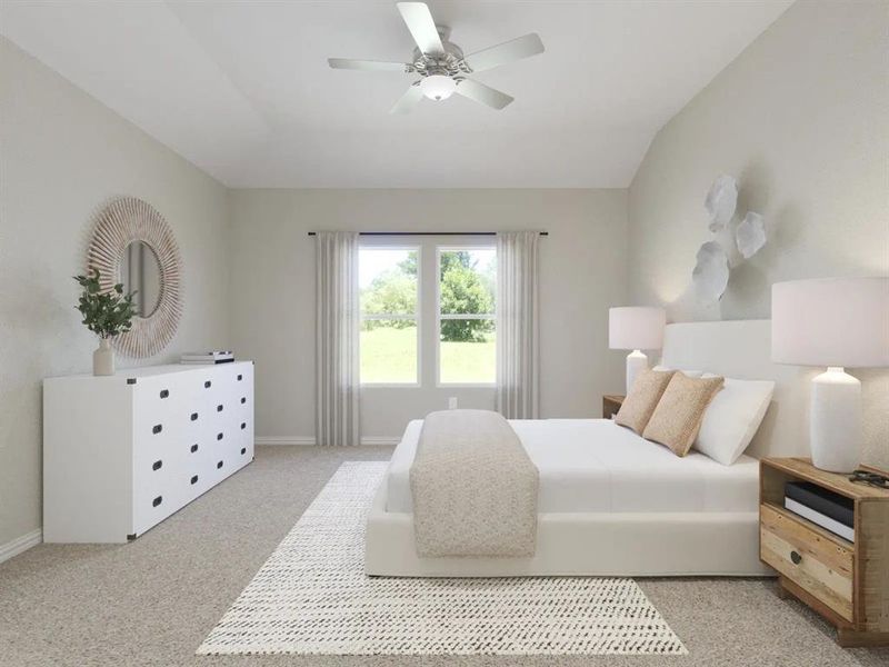 Furnished interior view inside a new home in Stratton Place, Greenville (Image 5).