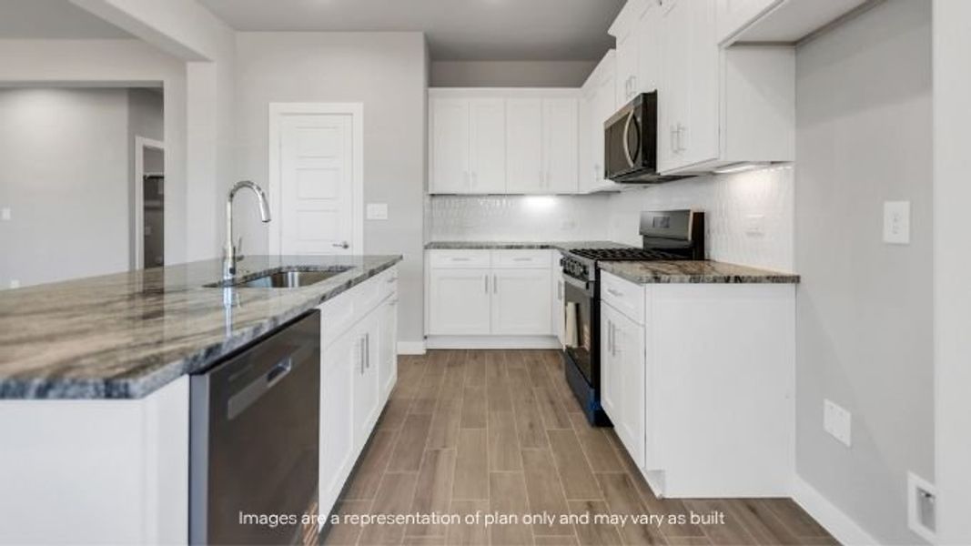 Representative furnished interior of a home built from the June by D.R. Horton in Homestead at Parks Bell Ranch, Odessa (Image 7).
