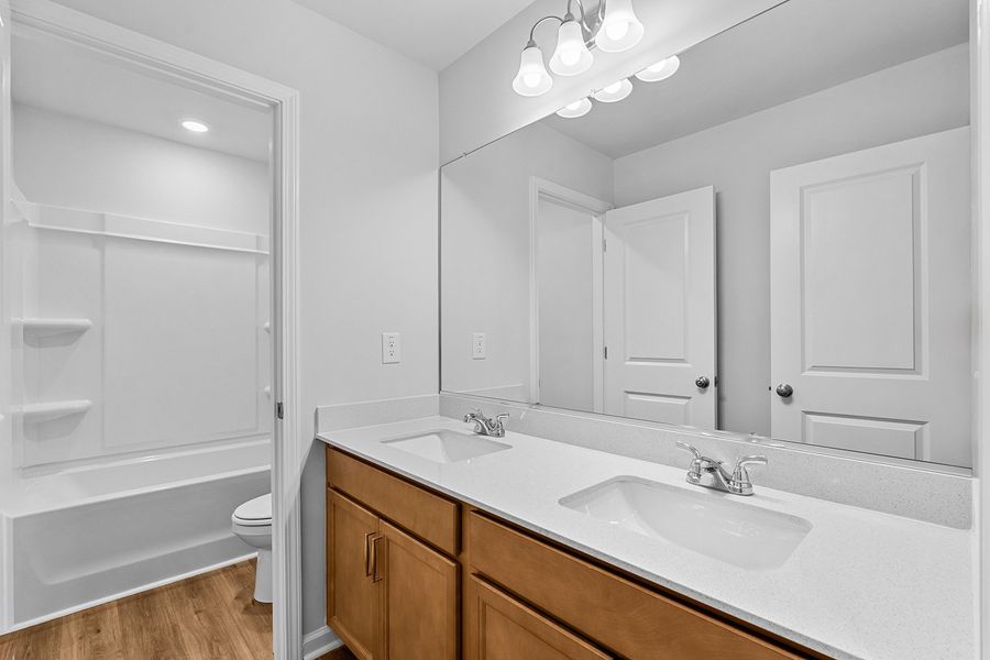 Furnished interior view inside a new home in Fieldstone, Lexington (Image 15).
