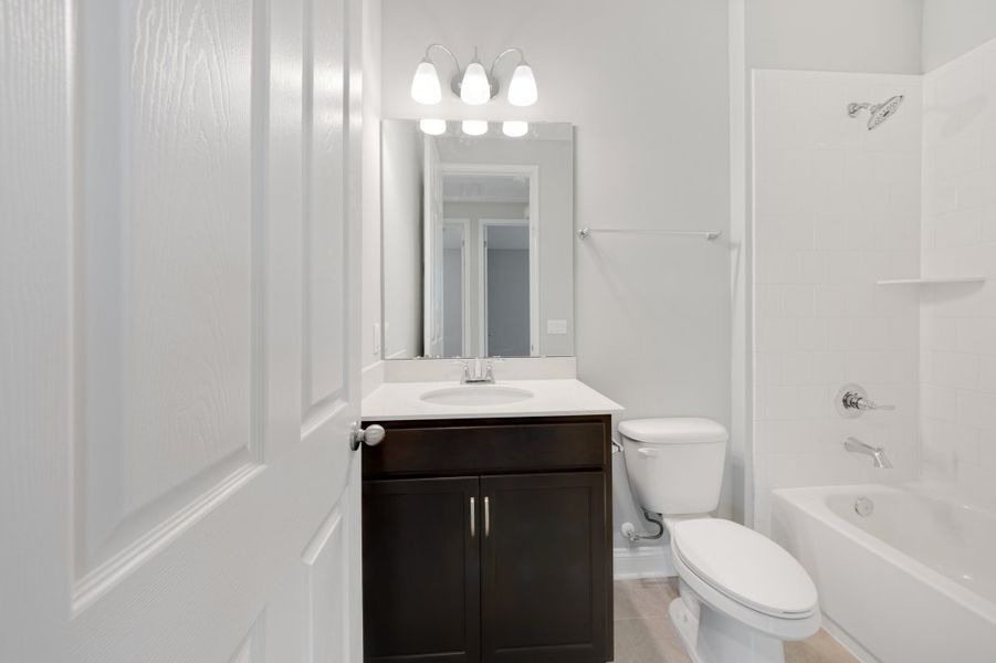 Representative furnished interior of a home built from the Boca by Riverside Homes in Mariposa at EverRange, Jacksonville (Image 11).