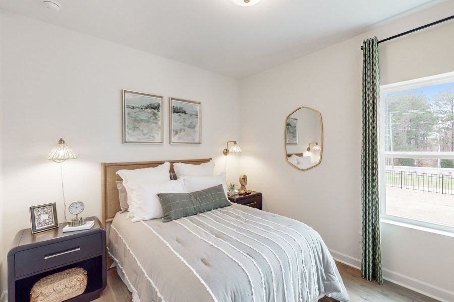 Representative furnished interior of a home built from the Franklin by Beazer Homes in Watkins Grove, Raleigh (Image 8). Representative furnished interior of a home built from the Franklin by Beazer Homes in Watkins Grove, Raleigh (Image 8).