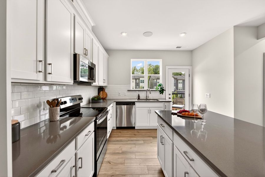 Furnished interior view inside a new home in Context at Oakhurst, Charlotte (Image 12).