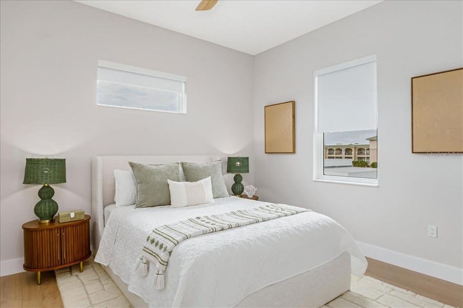 Furnished interior view inside a new home in , Cocoa Beach (Image 28). Furnished interior view inside a new home in , Cocoa Beach (Image 28).