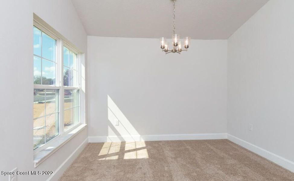Representative unfurnished interior of a home built from the 1485 by Adams Homes in Winding Oaks, Weeki Wachee (Image 12). Representative unfurnished interior of a home built from the 1485 by Adams Homes in Winding Oaks, Weeki Wachee (Image 12).