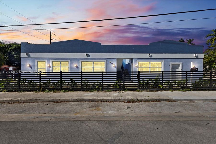 Twilight of Duplex - 2 Units -305 NW 58th St & 5820 NW 3rd Ave Twilight of Duplex - 2 Units -305 NW 58th St & 5820 NW 3rd Ave