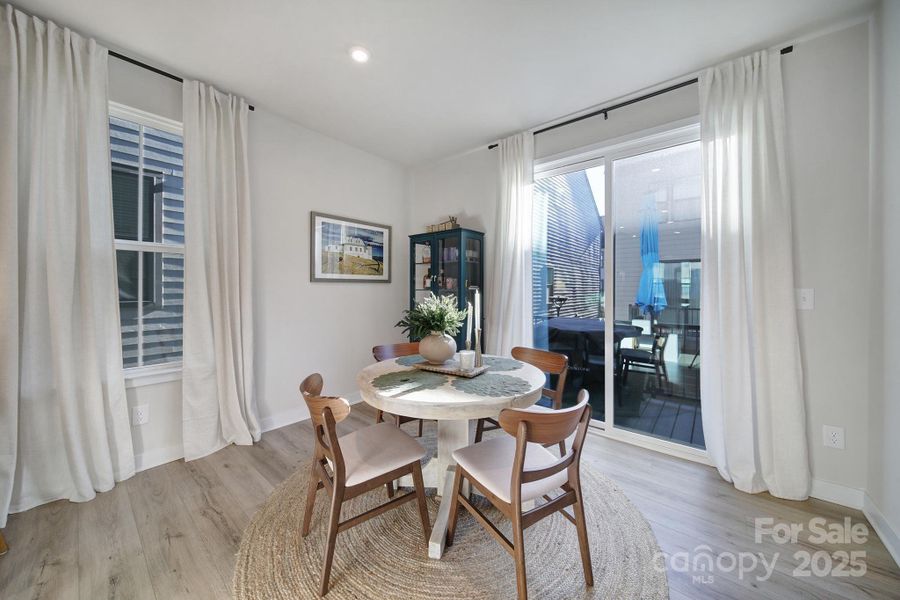 Furnished interior view inside a new home in , Charlotte (Image 13).